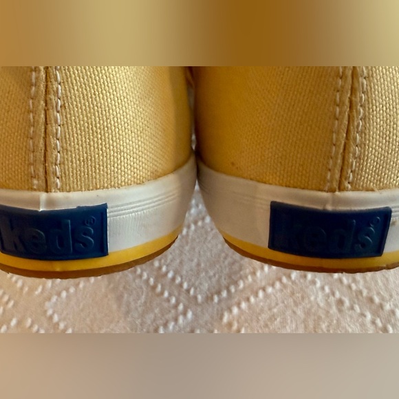 🌼Keds Champion Yellow Canvas Sneakers | Size 8 | Women’s | Classic Casual Shoes - Picture 3 of 7